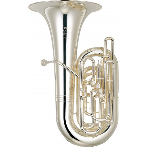 Yamaha YCB-822S C Tuba - Silver Plated