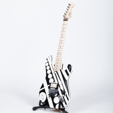 EVH Stripe Series Circles Electric Guitar - Maple